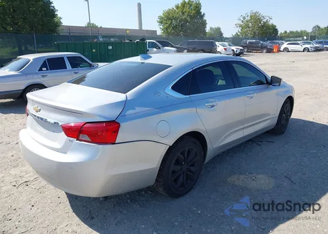 2017 Chevrolet Impala 1Lt из США, поврежденный, VIN 2G1105S33H9196387